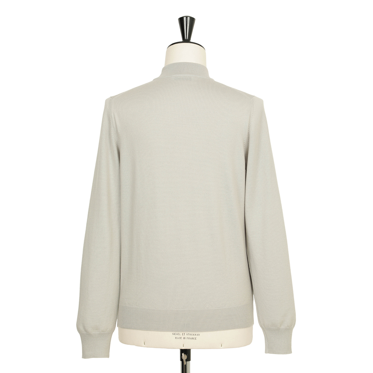 Gran Sasso グランサッソ ニット モックネック ハイゲージ ウール プル